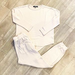 Quince brushed cotton lounge set